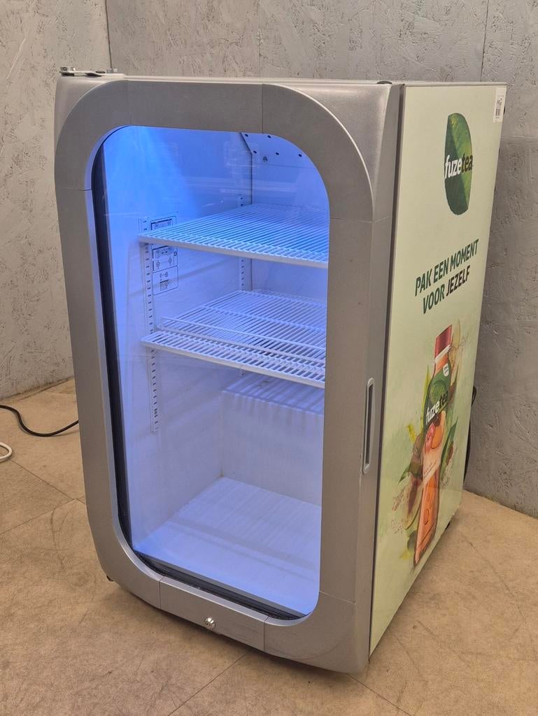 Fuze Tea koelkast / display koelkast met verlichting – 120L, Ophalen, Gebruikt, Koelen en Vriezen, N.v.t