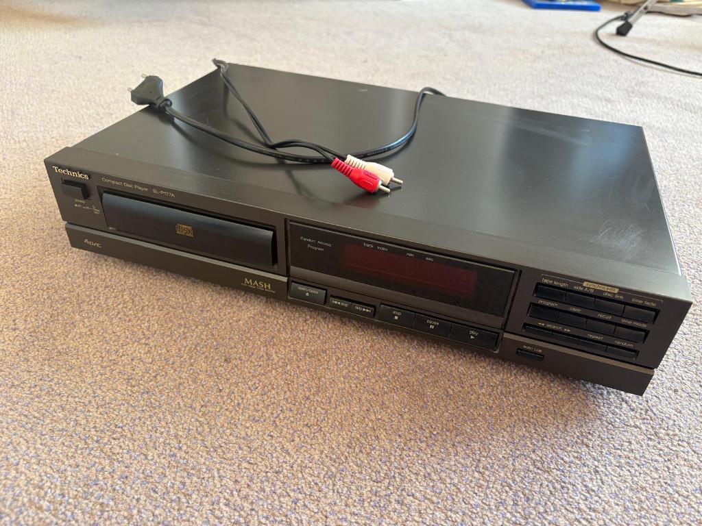 Technics SL-P177A CD-speler – Vintage – Zeer nette staat, Audio, Tv en Foto, Cd-spelers, Zo goed als nieuw, Technics, Ophalen of Verzenden