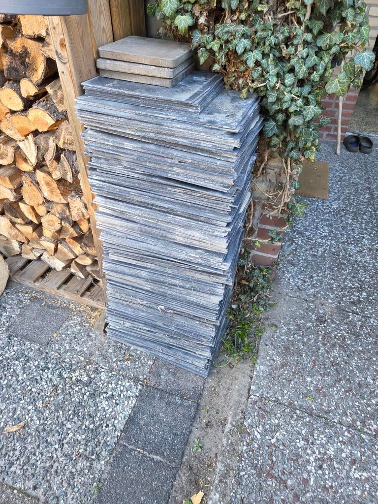 Kunstleien dakbedekking - ca. 300 stuks (40x27cm, 4mm dik), Ophalen