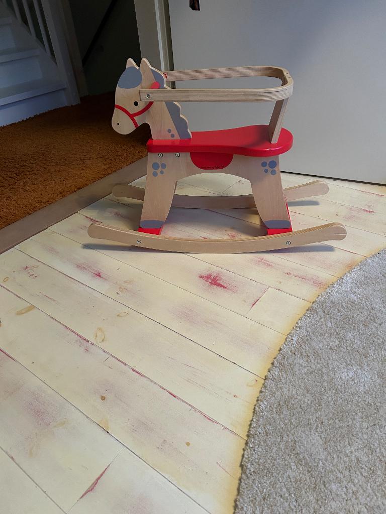 Hobbelpaard hout zgan, Ophalen of Verzenden, Zo goed als nieuw