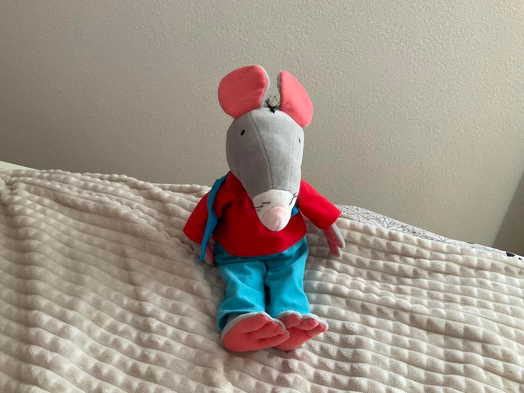 Muis knuffel het vriendje van kikker boekjes Max Velthuis, Ophalen of Verzenden, Zo goed als nieuw, Overige typen