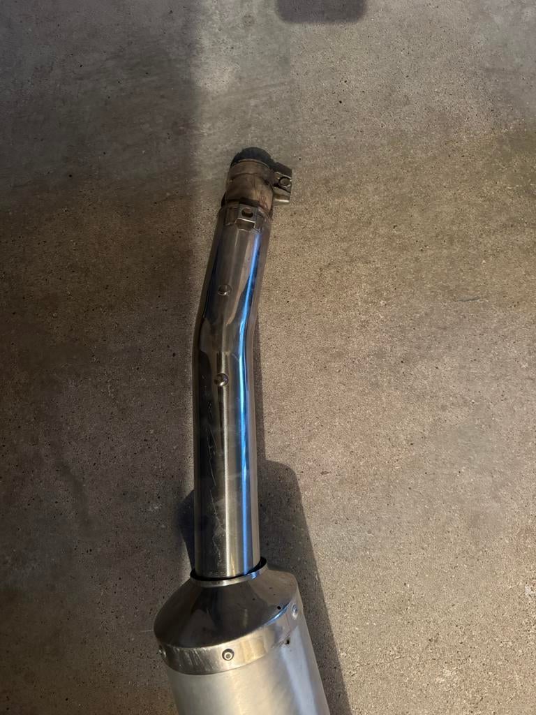 Originele uitlaat yamaha R6, Ophalen