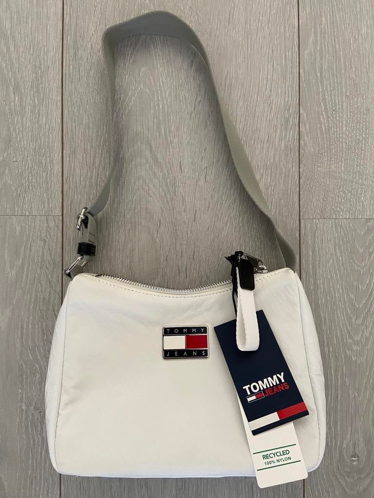 Tommy Hilfiger schoudertas, Ophalen of Verzenden, Nieuw, Wit, Overige merken