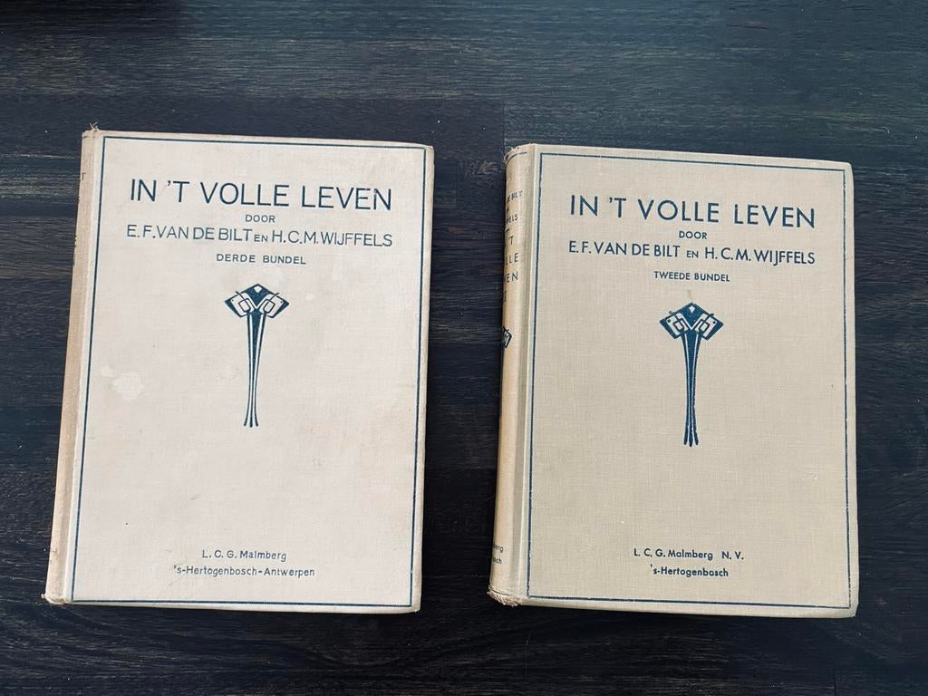 In 't Volle Leven - Nederlandsch Leesboek (Deel 2 & 3), Ophalen of Verzenden, Gelezen, Overige niveaus, Nederlands