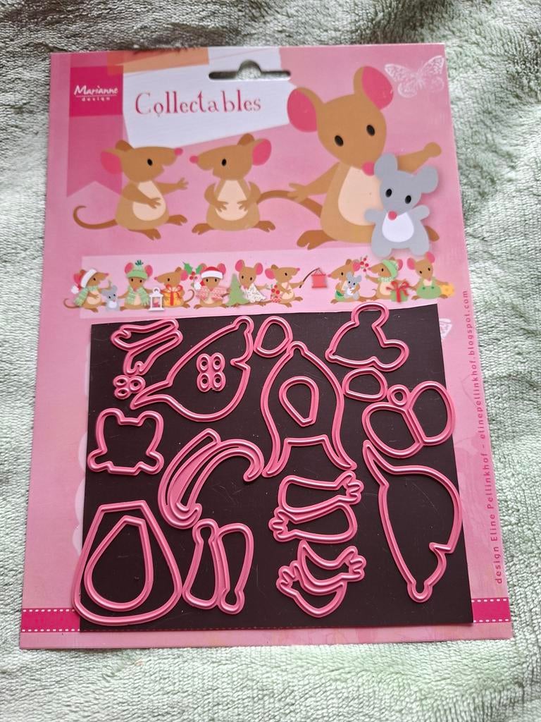 Marianne Design Collectables - Muisjes Stansset, Ophalen of Verzenden, Nieuw