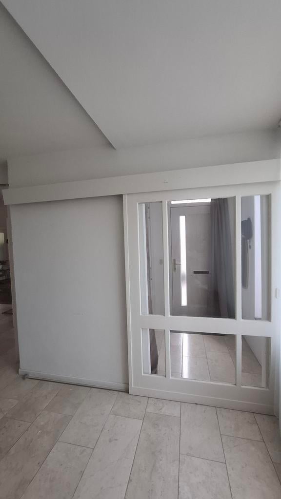 Extra brede binnen Schuifdeur (antiek) incl. rails, Ophalen, Gebruikt, 120 cm of meer, Binnendeur