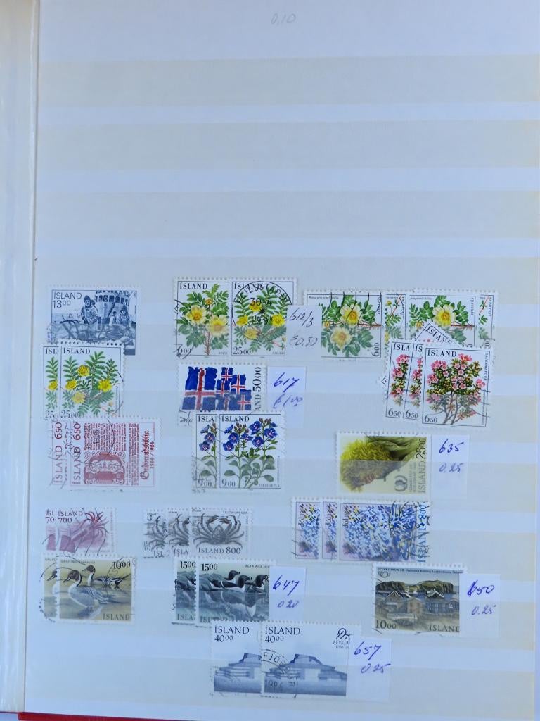 FINLAND - OUD tot MODERN, tevens iets IJSLAND (A687) 2/2, Postzegels en Munten, Postzegels | Volle albums en Verzamelingen, Ophalen of Verzenden