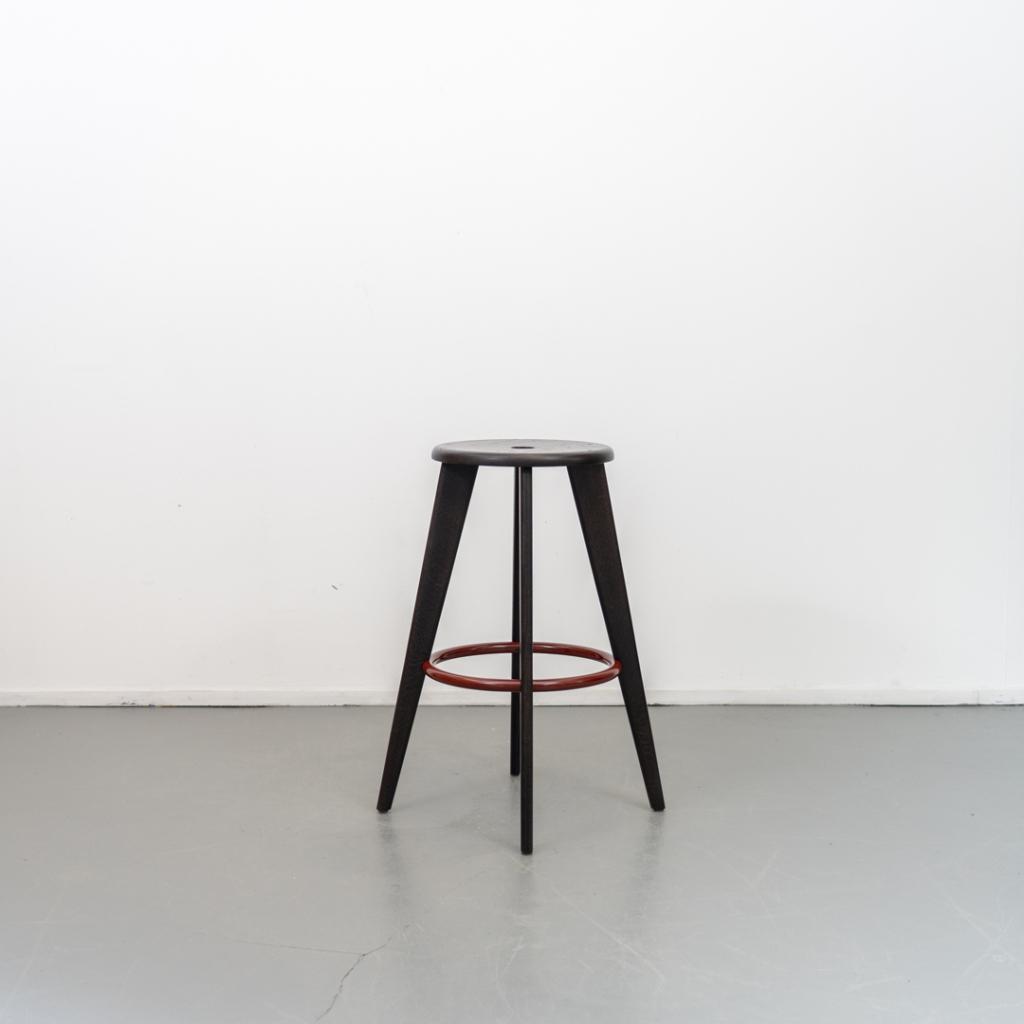 3 Vitra Jean Prouve kruk Tabouret Haut, Niet ingevuld, Niet ingevuld, Nieuw, Niet ingevuld
