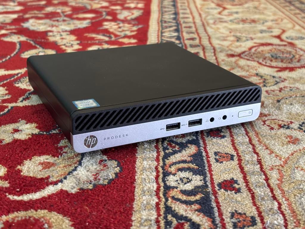 HP Prodesk 400 G5 Mini, 2 tot 3 Ghz, 8 GB, Ophalen of Verzenden, Zo goed als nieuw