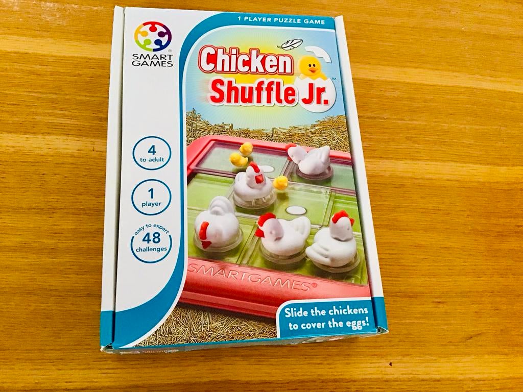 Smart Games Chicken Shuffle Junior - Puzzelspel voor kindere, Hobby en Vrije tijd, Denksport en Puzzels, Zo goed als nieuw, Ophalen of Verzenden