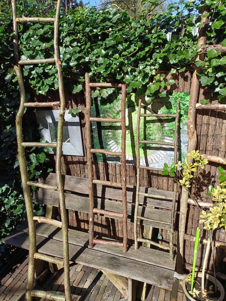 Houten tuinladders, Tuin en Terras, Overige Tuin en Terras, Nieuw, Ophalen