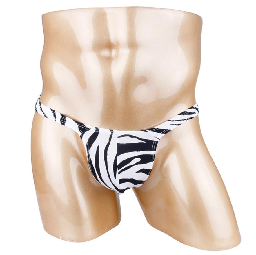 Zebra heren string / g-string sexy zwarte witte slip, Verzenden, Overige kleuren, Slip