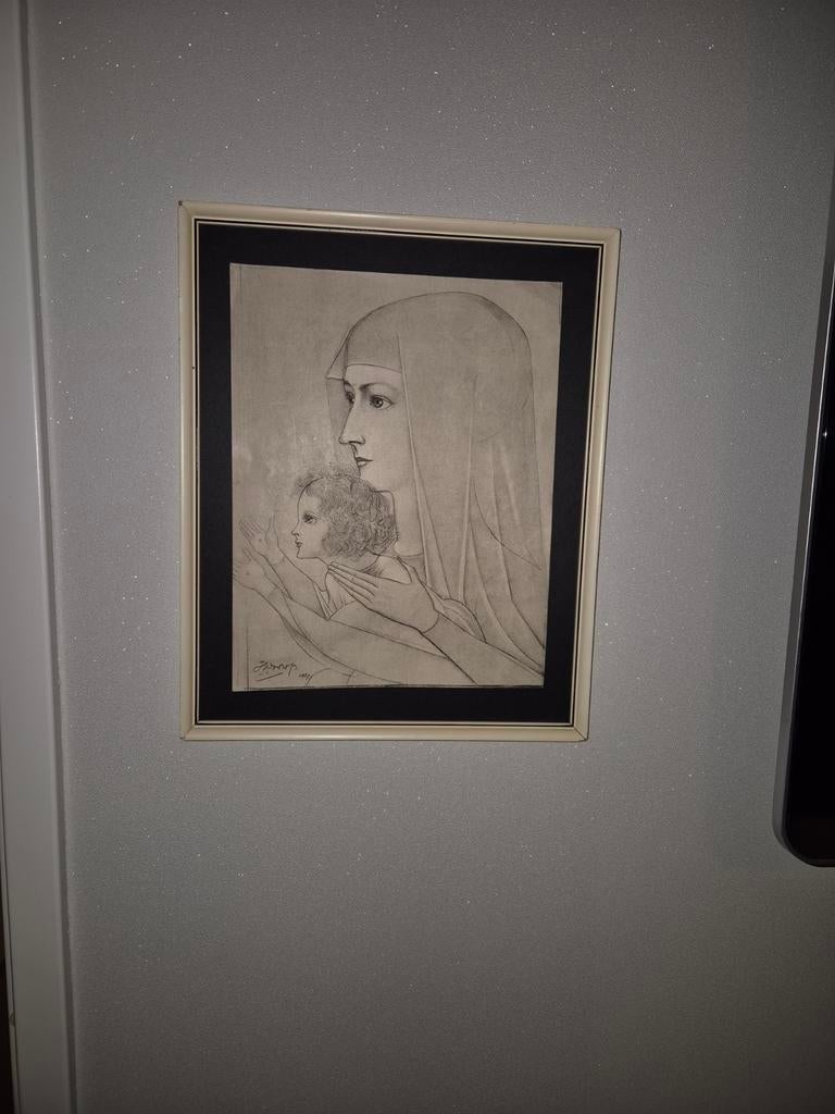 De Klene Jezus met de Stigmata, Antiek en Kunst, Kunst | Litho's en Zeefdrukken, Ophalen of Verzenden