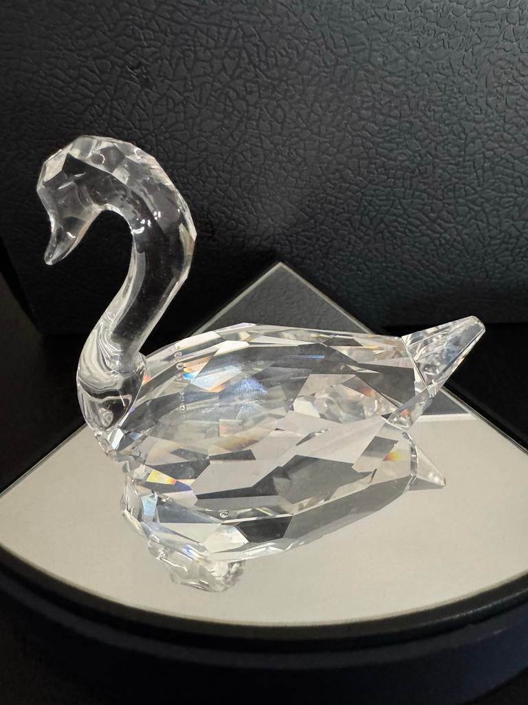 Swarovski Kristallen Zwaan, Verzamelen, Swarovski, Swarovski, Swarovski, Verzenden, Zo goed als nieuw