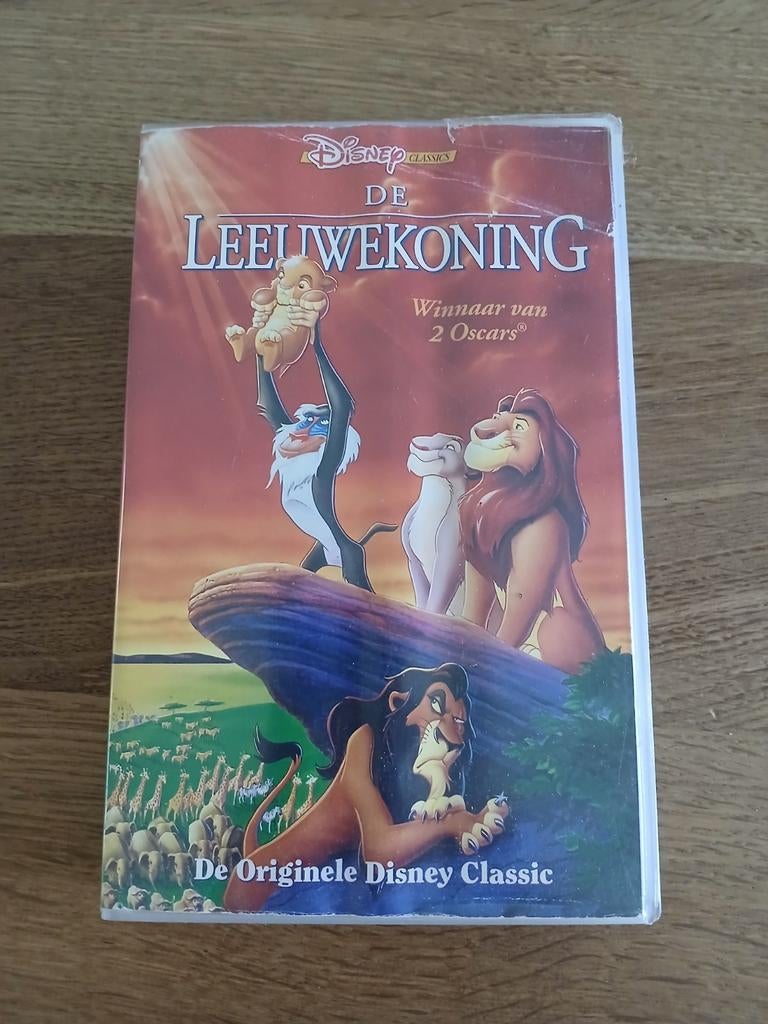 VHS-banden van meerdere Disney Classics, Ophalen, Gebruikt, Tekenfilm, Alle leeftijden