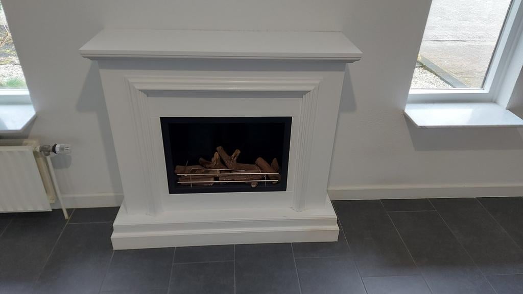 Open haard met bio ethanol, Ophalen, Zo goed als nieuw, Inbouwhaard, Overige soorten