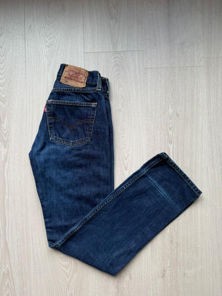 Levi's 501 Dames Spijkerbroek W28L34, Blauw, ., Ophalen of Verzenden, Zo goed als nieuw