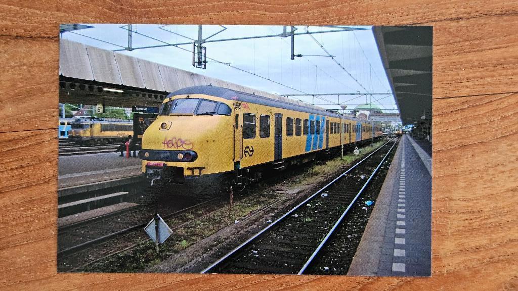 Foto NS Nederlandse Spoorwegen Mat 64 Plan V, Verzenden, Gebruikt, Trein, Overige typen