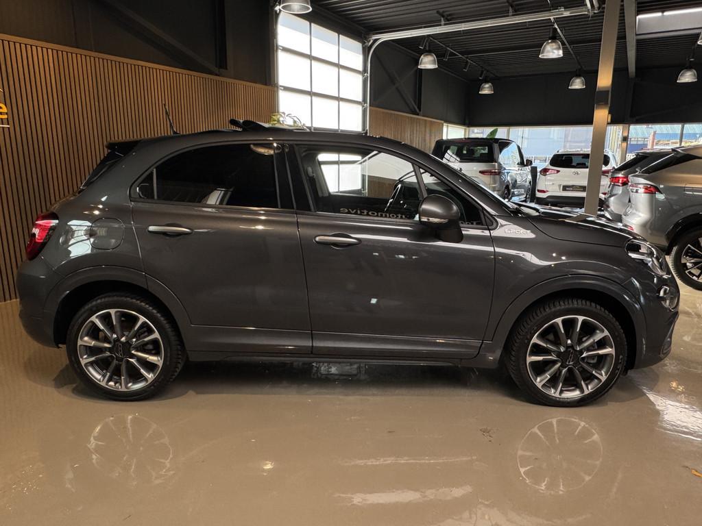 Fiat 500X 1.5 Hybrid Sport Cabrio Automaat Apple Care Play C, Auto's, Fiat, Gebruikt, Zwart, 500X, Bedrijf