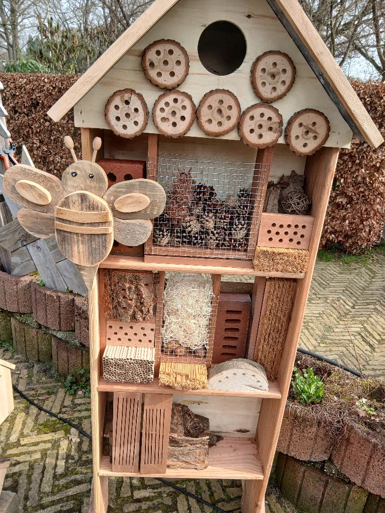 Insectenhotel    Groot formaat, Ophalen of Verzenden, Nieuw