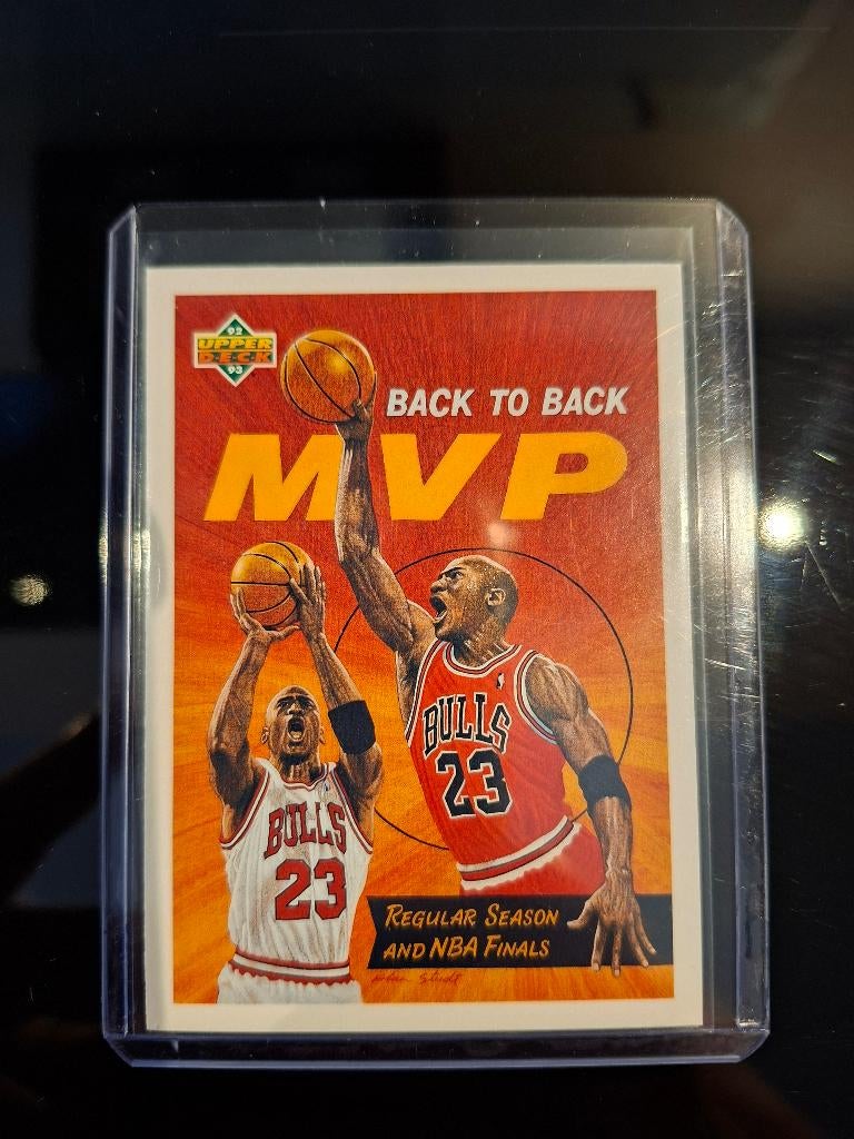 Michael Jordan Upper Deck #67 basketball card, Verzenden, Zo goed als nieuw, Buitenlandse clubs, Poster, Plaatje of Sticker