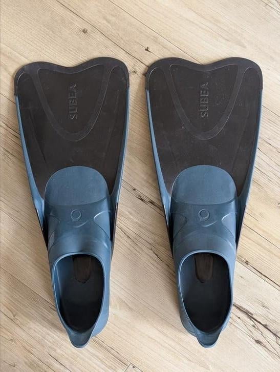 Snorkelvinnen / duikvinnen Subea (maat 42/43), Watersport en Boten, Ophalen of Verzenden, Zo goed als nieuw, Snorkelvinnen
