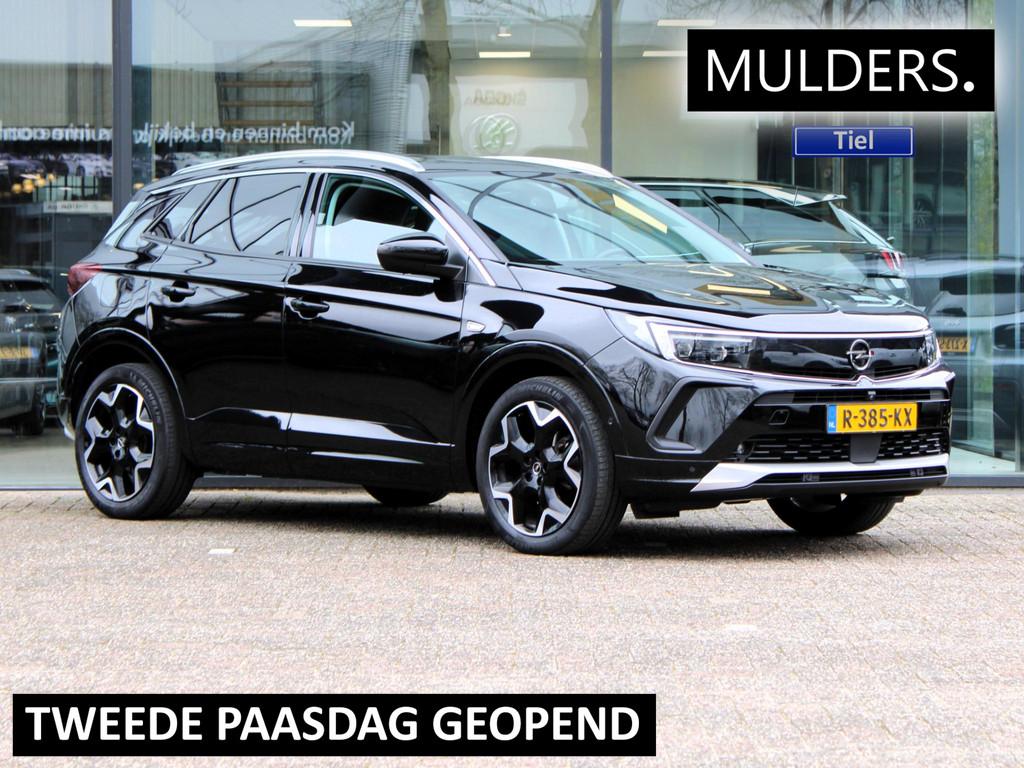 Opel Grandland 1.2 Turbo Ultimate | Navi / Alcantara / Camer, 12 maanden, Gebruikt, 1199 cc, Alcantara