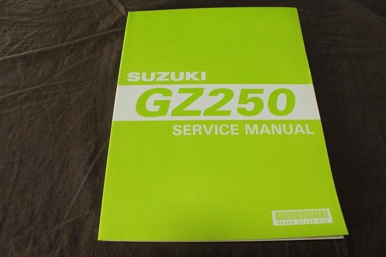 Suzuki GZ250 Marauder 1999 motorcycle service manual, Ophalen of Verzenden, Suzuki
