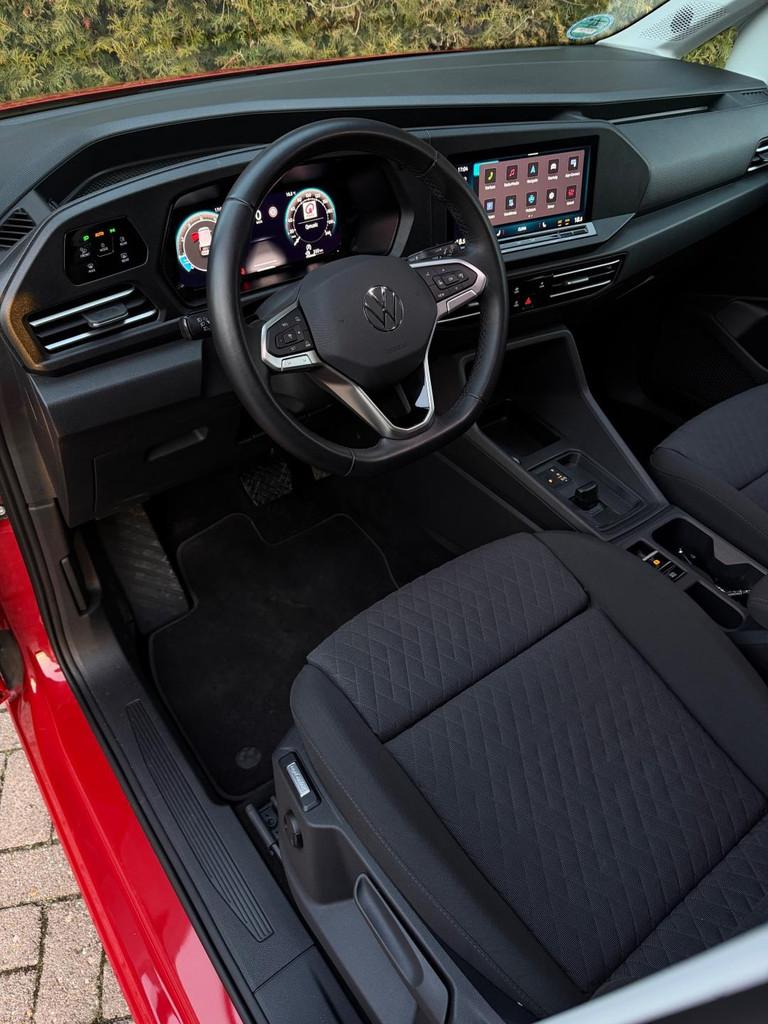 Volkswagen Caddy Combi 1.5 TSI Style 5p Camera Standkachel, Stof, Zwart, Met garantie (alle), Bedrijf