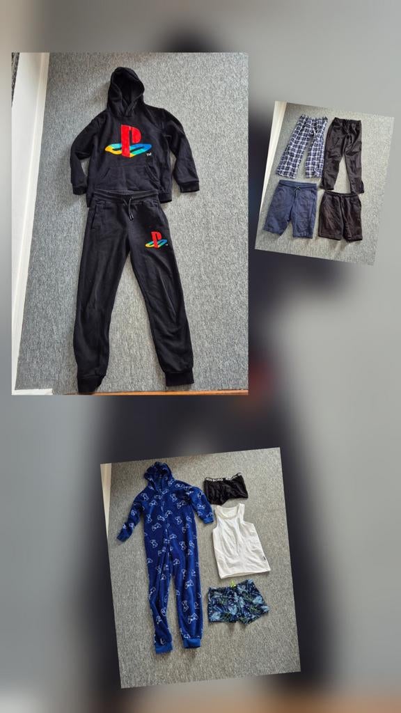 Kledingpakket jongen maat 140/146, Ophalen of Verzenden, Gebruikt, Maat 140