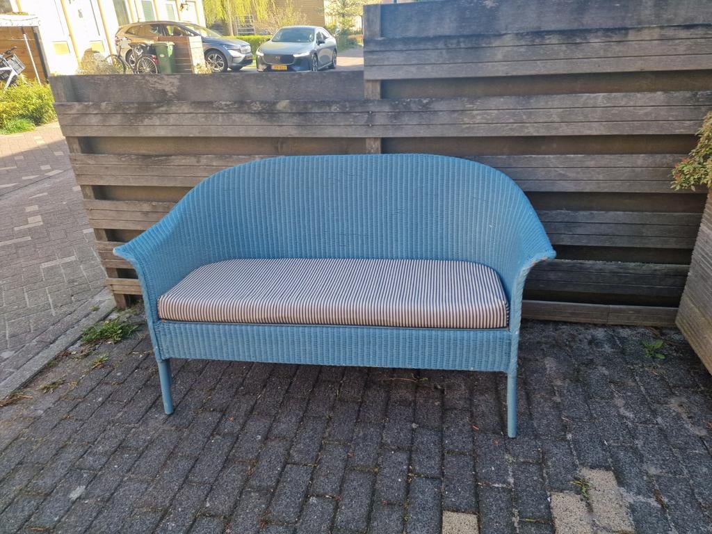 Lloyd Loom bank, Antiek en Kunst, Ophalen