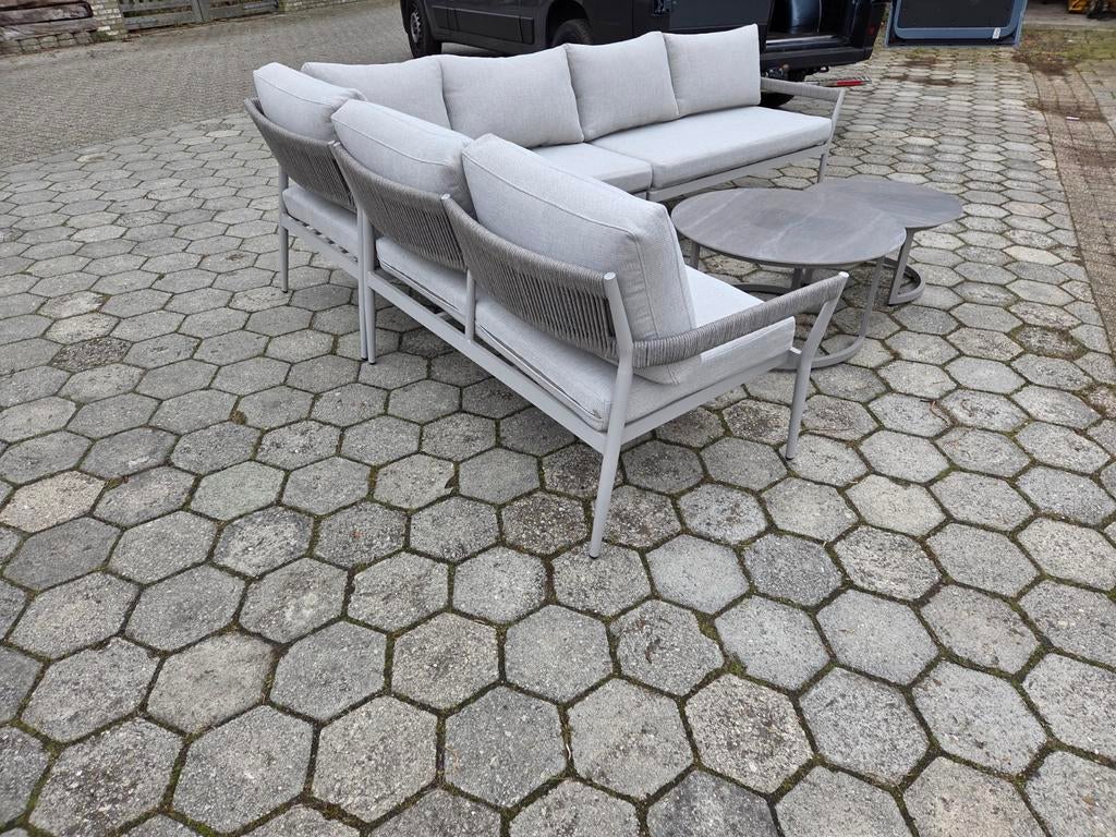 Garden impressions loungeset MET TUSSENELEMENT, Ophalen, Nieuw