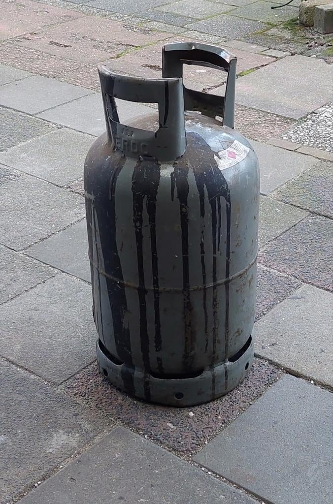 Lege Primagas gasfles, Tuin en Terras, Ophalen, Gebruikt