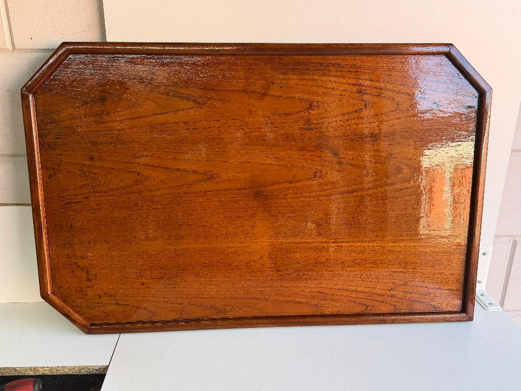 Houten tafelblad 86 x 55 cm, Ophalen of Verzenden, Gebruikt, Overige typen