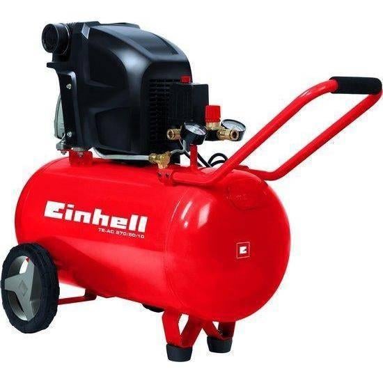 Einhell TE-AC 270 50 liter compressor OP=OP!, Ophalen, 6 tot 10 bar, Nieuw, 25 tot 100 liter