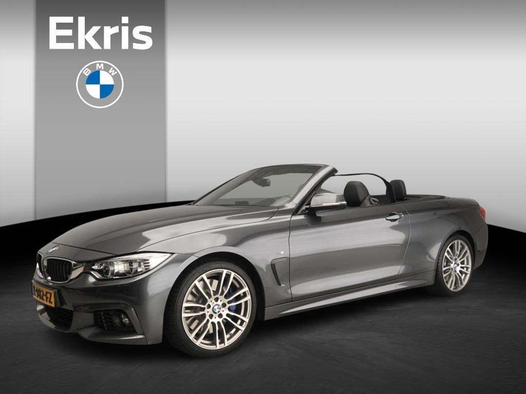 BMW 4 Serie Cabrio 440i | M-Sportpakket | LED | Leder | HUD, Auto's, BMW, Bedrijf, Te koop, 4-Serie, Achteruitrijcamera, Airconditioning