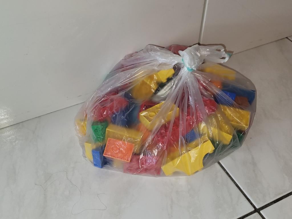 Duplo set met 100 stenen, Gebruikt, Ophalen of Verzenden, Duplo, Duplo