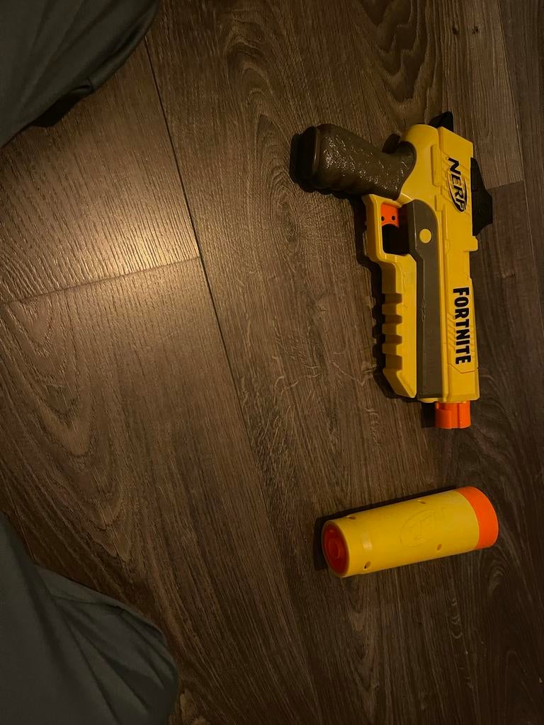 Nerf Fortnite gun met silencer, Ophalen of Verzenden, Gebruikt, Jongen of Meisje