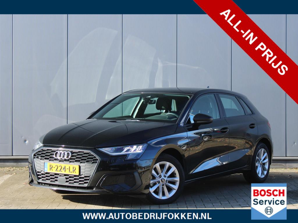 Audi A3 Sportback 30 TFSI Pro Line | Climate control | Licht, Gebruikt, Zwart, Origineel Nederlands, Bedrijf