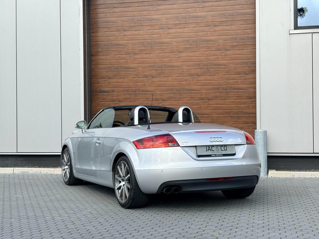 Audi TT Roadster 2.0 TFSI 200 PK Xenon, navigatie, vol leer, Auto's, TT, Gebruikt, Zwart, 4 cilinders