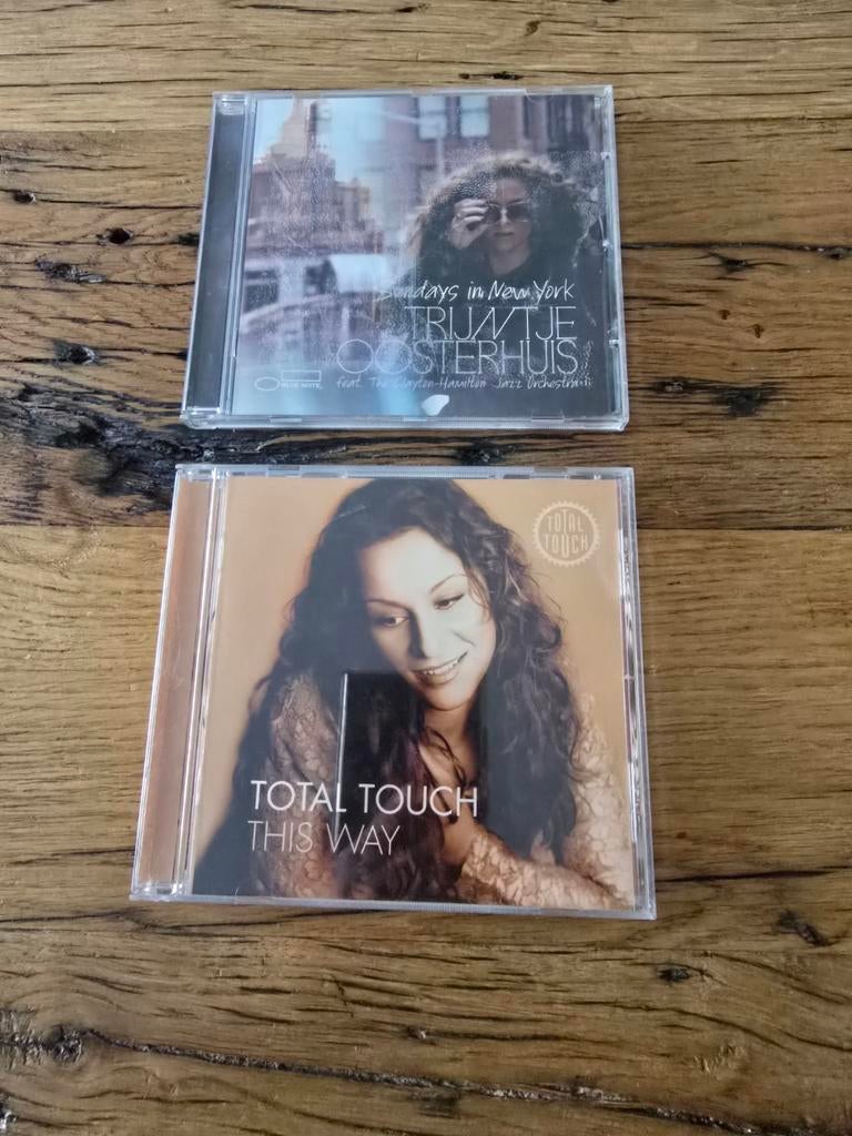 Te koop 2 cd's Trijntje Oosterhuis, titels Total Touch This, Ophalen of Verzenden, 1980 tot 2000, Zo goed als nieuw, Soul of Nu Soul