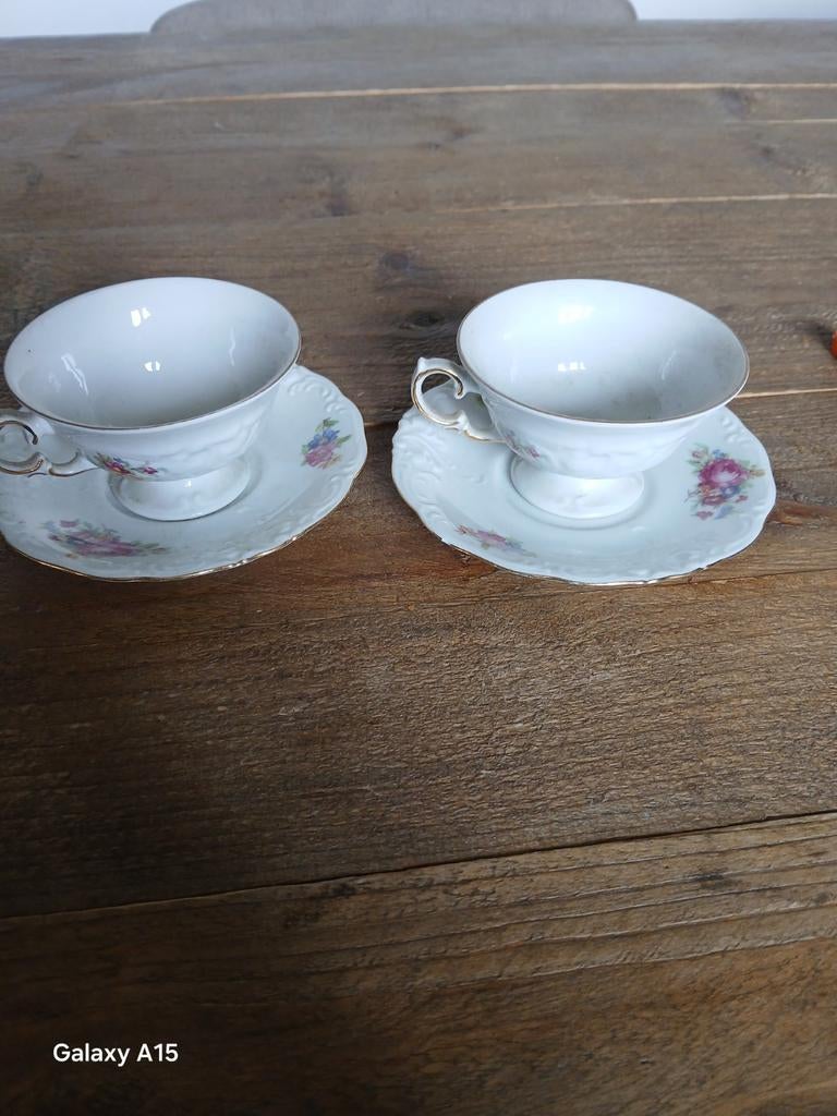 2 Walbrzych kop en schotels - Made in Poland, Huis en Inrichting, Keuken | Servies, Ophalen of Verzenden