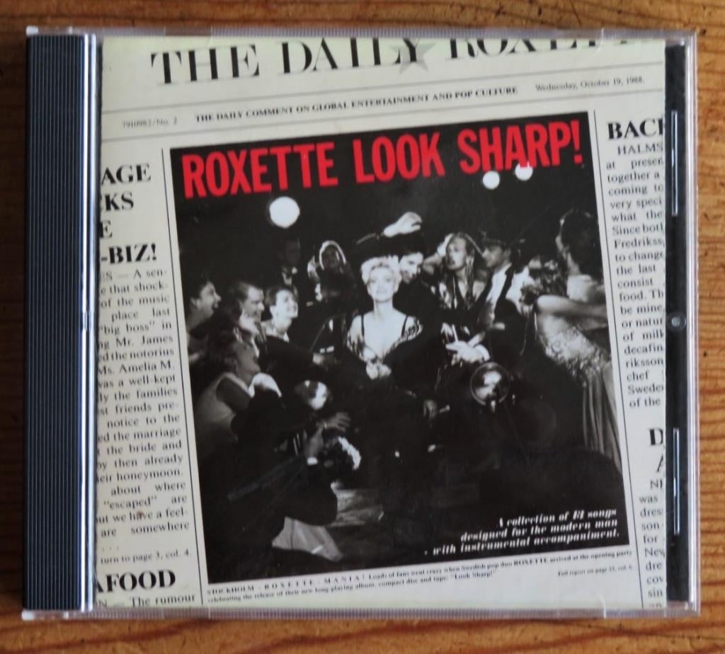 CD Roxette: Look Sharp!, Cd's en Dvd's, Ophalen of Verzenden, Zo goed als nieuw