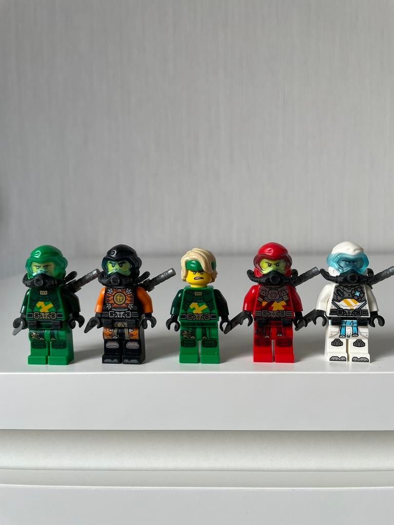 Lego Ninjago Scuba poppetjes, Kinderen en Baby's, Speelgoed | Duplo en Lego, Ophalen, Zo goed als nieuw, Lego