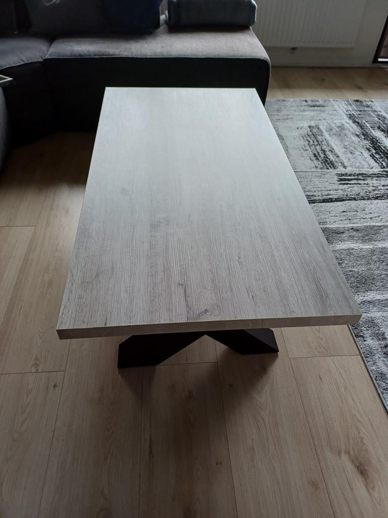 Salontafel te koop, Huis en Inrichting, Tafels | Salontafels, 100 tot 150 cm, Zo goed als nieuw, Minder dan 50 cm, Rechthoekig
