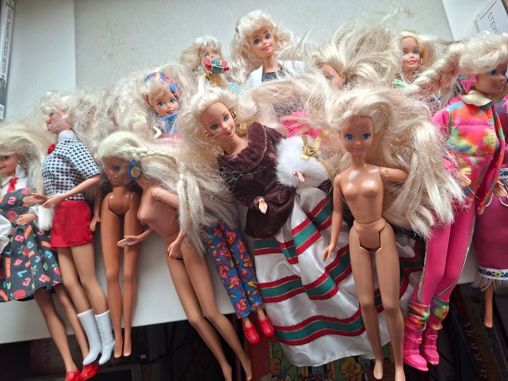 Partij barbie poppen dolls mattel speelgoed toys, Verzenden, Fashion Doll