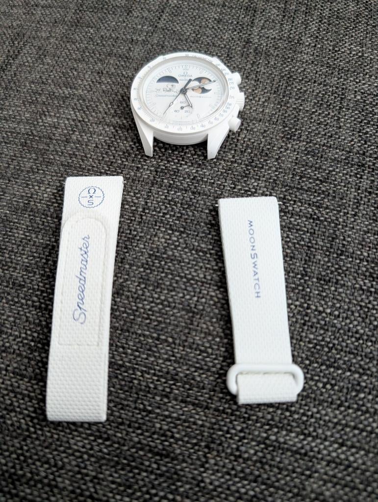 Omega swatch mission to earthphase, Ophalen of Verzenden, Nieuw, Wit, Swatch