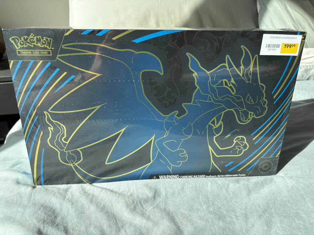 Pokemon Mega Charizard X EX ultra premium collection box, Ophalen, Nieuw, Speelkaart(en)