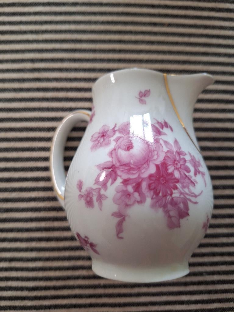 oud servies roze met goud bavaria, Antiek en Kunst, Antiek | Servies compleet, Ophalen of Verzenden