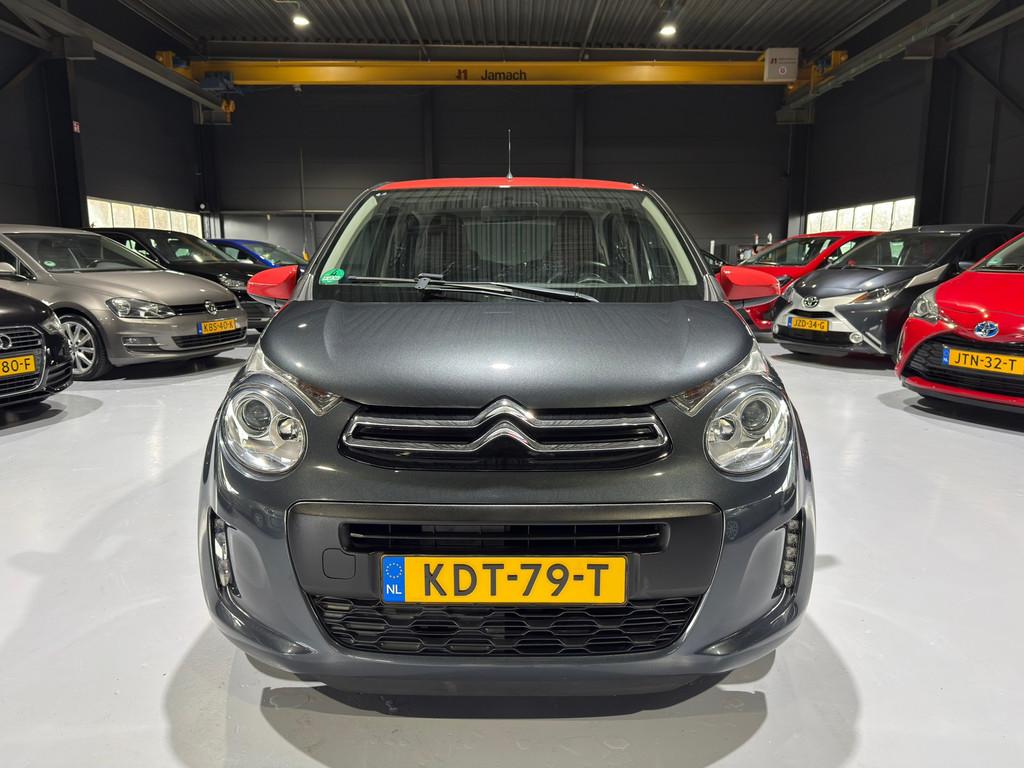 Citroen C1 1.2 PureTech Airscape Shine 1ste eigenr|Stoelverw, Voorwielaandrijving, Stof, Gebruikt, Euro 6